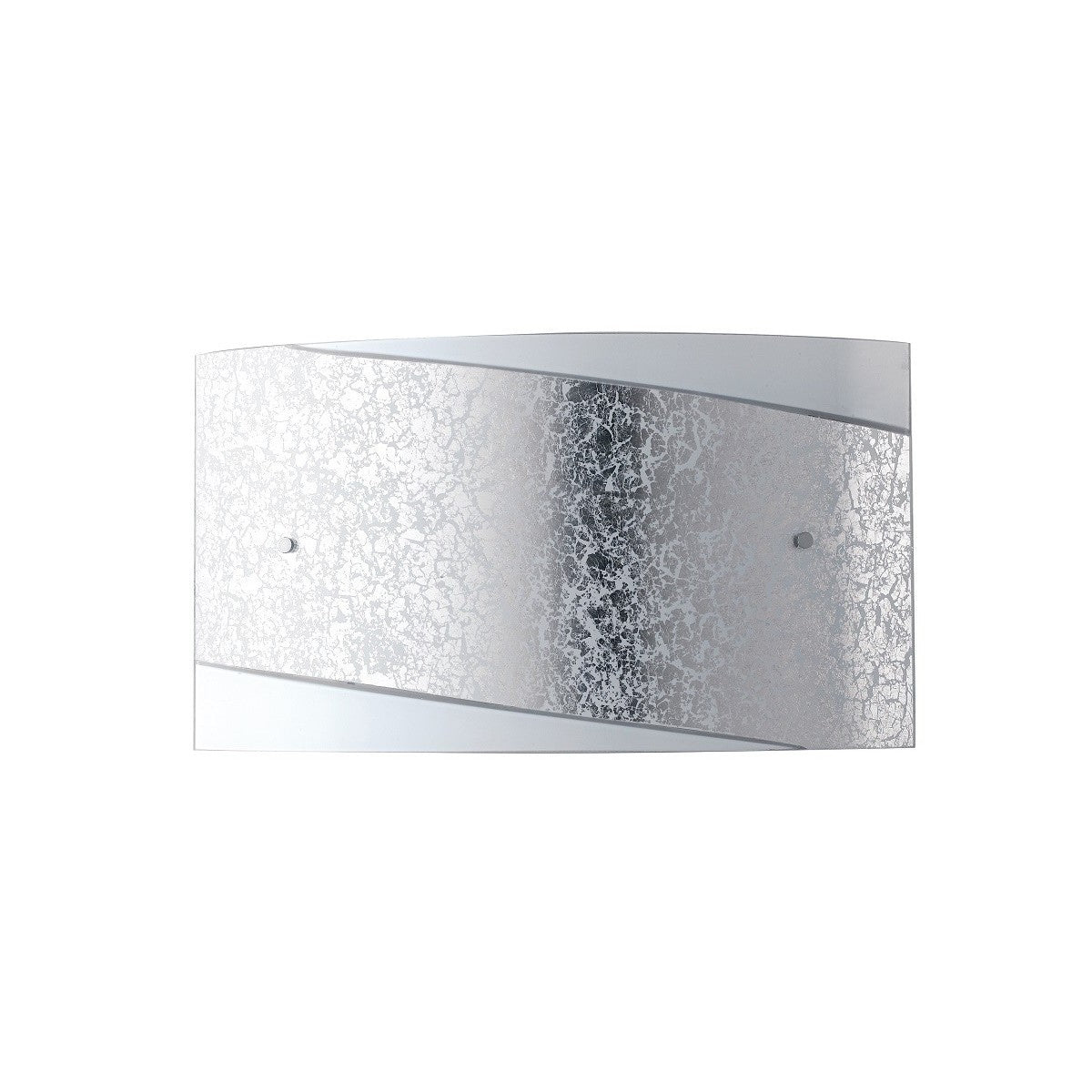 Applique in vetro bianco con decori foglia oro/argento 2XE27 non incl. PARIS Applique in vetro bianco con decori foglia oro/argento 2XE27 non incl. PARIS